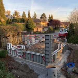 Sockelwand-Fundamentsockel-Systemschalung