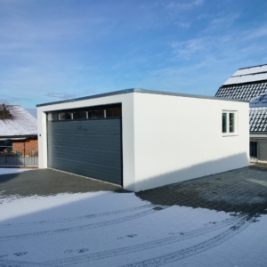 Doppelgarage-Fertigelement-Beton