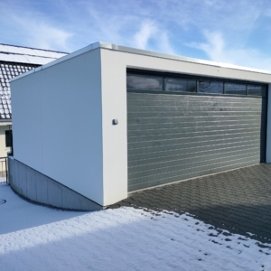Fertiggarage-Beton-Elementgarage-Stuetzmauer