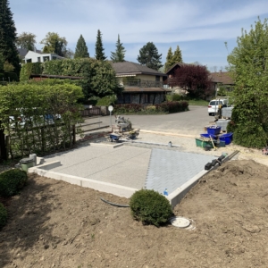 Sickersteine-Splittplanie-Verbundsteine