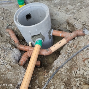 Schacht-Anschluss-Anpassung-Kanalisation