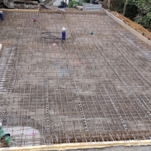 Bodenplatte-Anbau-Bewehrung