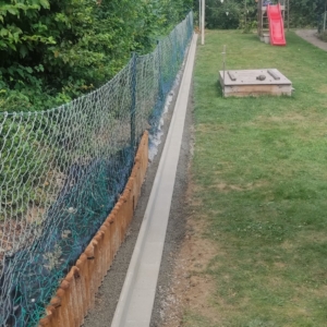 Maehbord-Rasenkantenstein-Winkelelement-Flucht-Niveauanpassung